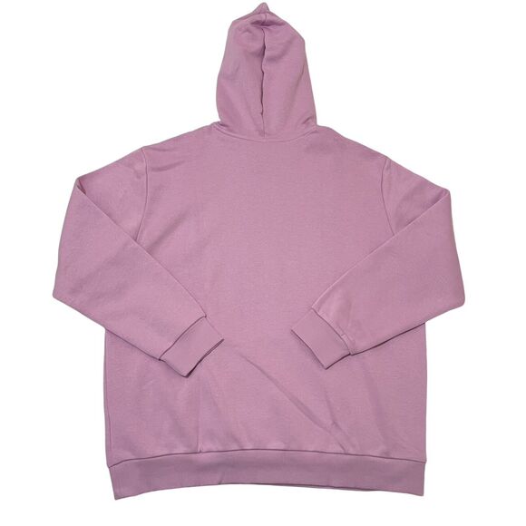 Adidas Originals Women's Adicolor Trefoil Bliss Lilac Sweatshirt Hoodie XL New - Picture 6 of 6